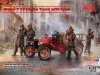 ICM 35606 Model T 1914 Fire Truck with Crew 1/35